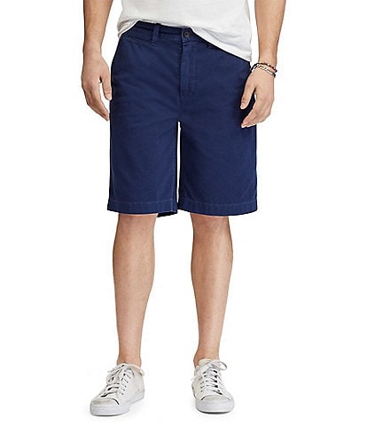 Polo Ralph Lauren Relaxed-Fit Twill 10#double; Inseam Surplus Shorts