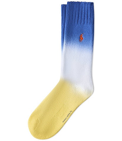 Polo Ralph Lauren RLl Surf Club Tie-Dyed Crew Socks