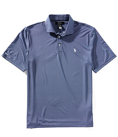 Polo Ralph Lauren RLX Golf Classic Fit Geo Print Performance Stretch Short Sleeve Polo Shirt