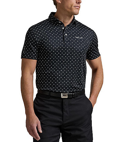 Polo Ralph Lauren RLX Golf Deco Print Performance Stretch Short Sleeve Polo Shirt