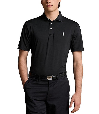 Polo Ralph Lauren RLX Golf Performance Stretch Solid Short Sleeve Polo Shirt