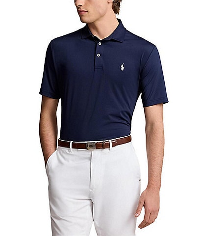 Polo Ralph Lauren RLX Golf Performance Stretch Solid Short Sleeve Polo Shirt