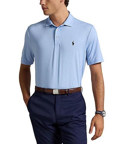 Polo Ralph Lauren RLX Golf Performance Stretch Solid Short Sleeve Polo Shirt