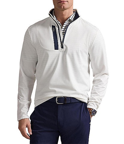Polo Ralph Lauren RLX Golf Stretch Jersey Quarter Zip Pullover