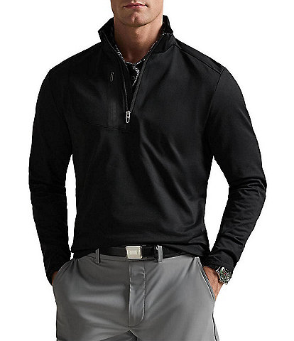 Polo Ralph Lauren RLX Golf Stretch Jersey Quarter Zip Pullover