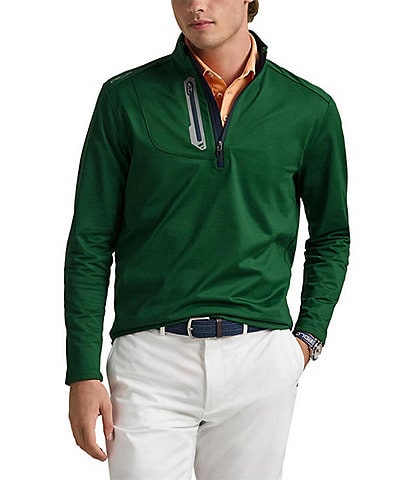 Polo Ralph Lauren RLX Golf Stretch Jersey Quarter-Zip Pullover