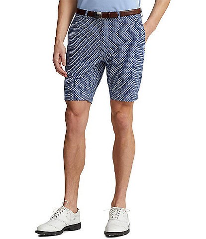 Polo Ralph Lauren RLX Golf Tailored-Fit Printed 9#double; Inseam Stretch Shorts