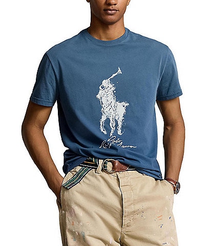 Polo Ralph Lauren Short Sleeve Classic Fit Big Pony Jersey T-Shirt
