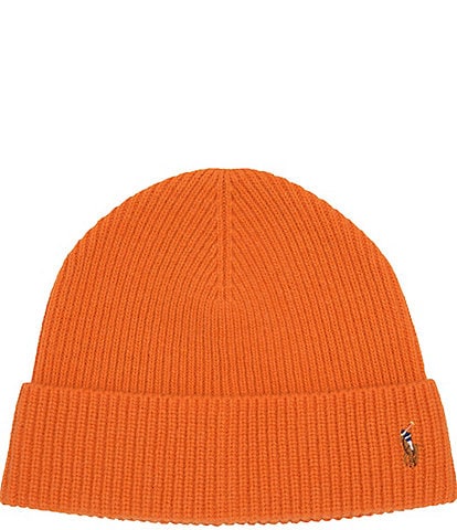 Polo Ralph Lauren Signature Cuff Wool Blend Beanie