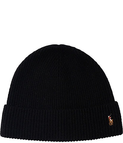 Polo Ralph Lauren Signature Cuff Wool Blend Beanie