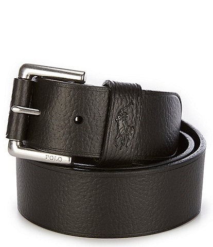 Polo Ralph Lauren Signature Pony Leather Belt