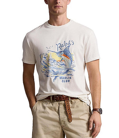 Polo Ralph Lauren Slub Jersey Graphic Short Sleeve T-Shirt