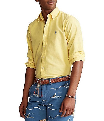 yellow ralph lauren shirt