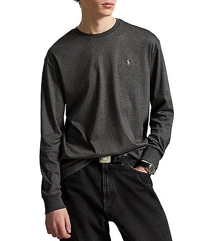 Polo Ralph Lauren Classic-Fit Soft Cotton Long Sleeve T-Shirt