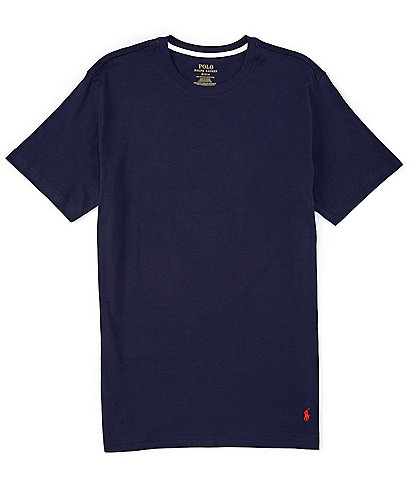 Polo Ralph Lauren Solid Short-Sleeve Jersey Crew Neck T-Shirt