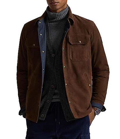 Polo Ralph Lauren Star Winds Leather Jacket