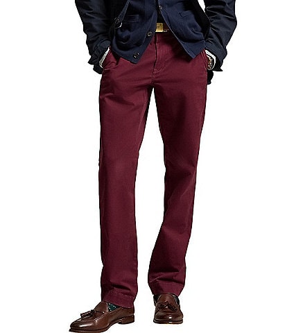 Polo Ralph Lauren Straight Flat Front Stretch Chino Pants