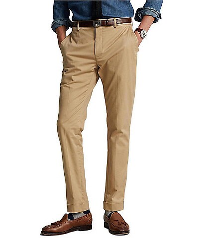 Polo Ralph Lauren Stretch Suit Separates Flat Front Chino Pants