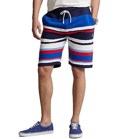 Polo Ralph Lauren Striped Fleece 9.5#double; Inseam Shorts