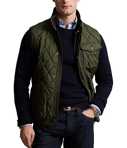 Green Men s Outerwear Fall Winter Vests Dillard s