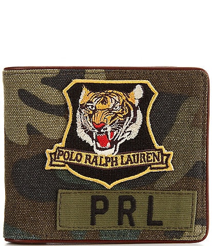 Polo Ralph Lauren Tiger-Patch Camouflage Billfold Wallet