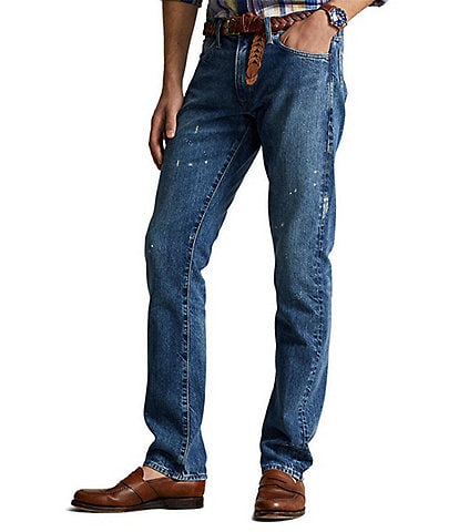 POLO RALPH LAUREN Straight-Leg Distressed Jeans for Men