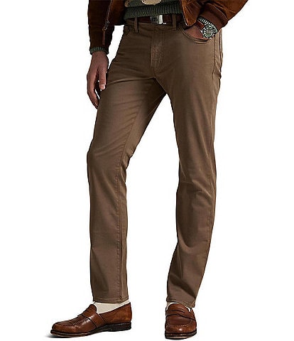 Polo Ralph Lauren Varick Slim Straight Stretch Sateen Pants