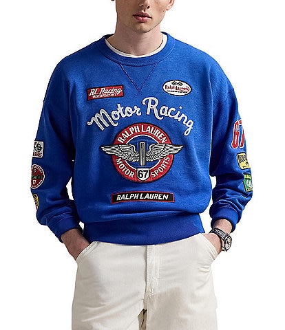 Polo Ralph Lauren Vintage Fit Fleece Patch Graphic Sweatshirt
