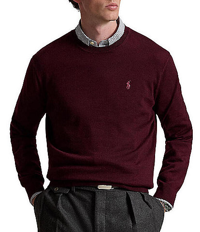 Polo Ralph Lauren Washable Wool Crew Sweater