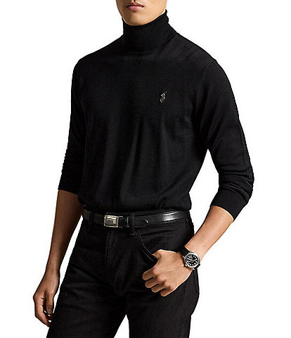 Polo Ralph Lauren Washable Wool Turtleneck Sweater