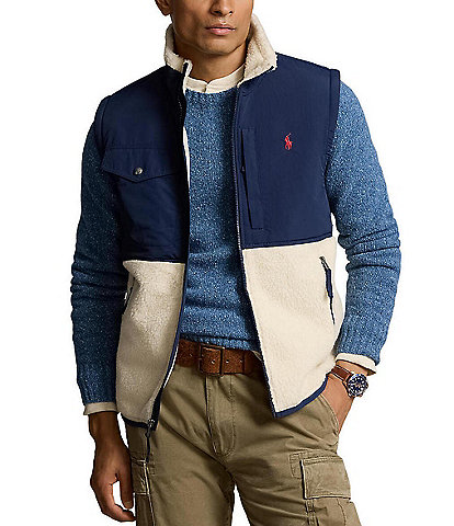 Polo Ralph Lauren Wind-Resistant High-Pile Fleece Vest