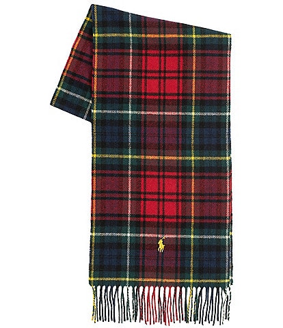 Polo Ralph Lauren Woolen Plaid Scarf