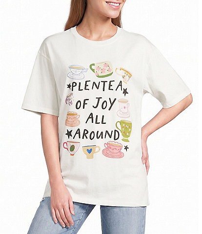 Poppy & Pine Short Sleeve PlenTea Of Joy All Around Tee