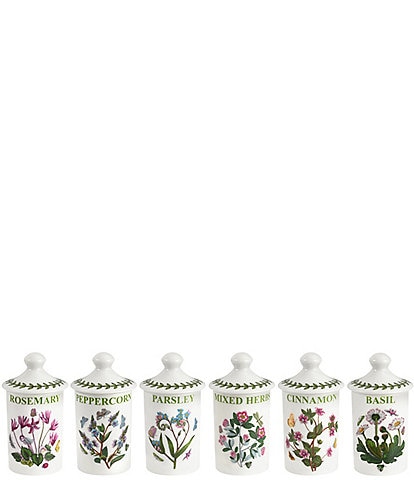 Portmeirion Botanic Garden Assorted Spice Jars