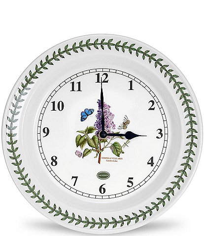 Portmeirion Botanic Garden Kitchen 10-inch Wall Clock