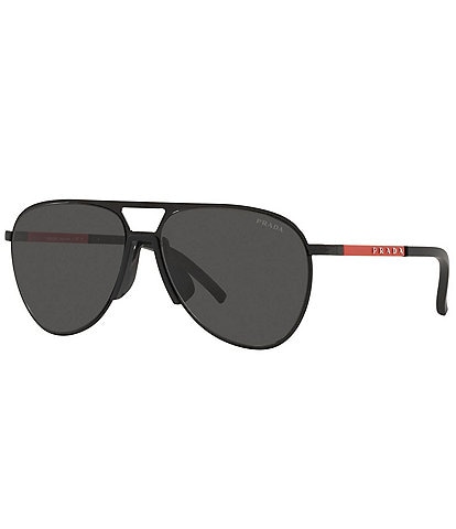 Prada Men's 59mm Pilot Sunglasses