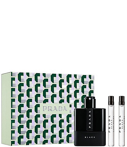 Prada Men's Luna Rossa Black Eau de Parfum 3-Piece Gift Set
