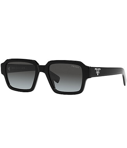 Prada Men's PR 02ZS 52mm Square Sunglasses