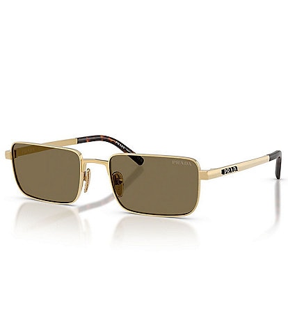 Prada Men's PR D54S 55mm Rectangle Sunglasses
