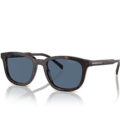 Prada Men's PRA21SF 55mm Tortoise Pillow Sunglasses