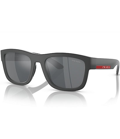 Prada Men's PS 01ZS 56mm Mirrored Pillow Sunglasses