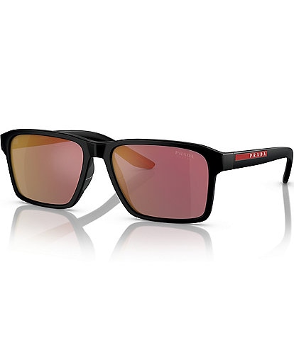 Prada Men's PS 05YS 58mm Rectangle Sunglasses