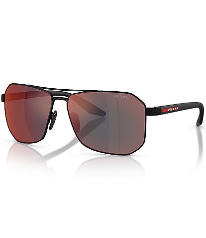 Prada Men's PS A53S 62mm Pilot Sunglasses
