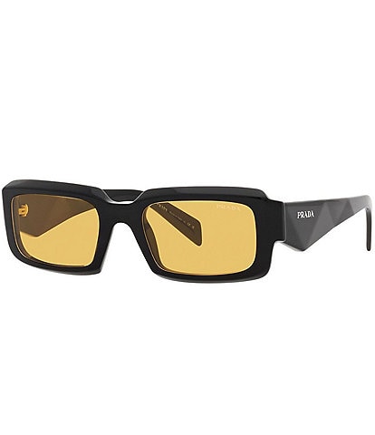 Prada Unisex PR 27ZS 54mm Rectangle Sunglasses