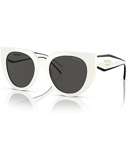 Prada Women's 14wsf 53mm Solid Cat Eye Sunglasses