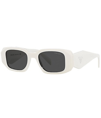 Prada Unisex PR17WS 49mm Rectangle Sunglasses