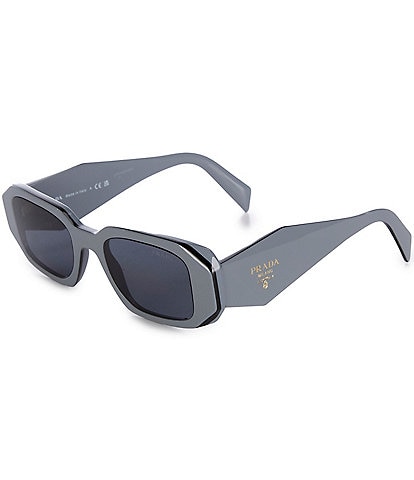 Prada Unisex PR17WS 49mm Rectangle Sunglasses