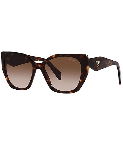 Prada Women's 55mm Gradient Brown Cat Eye Sunglasses