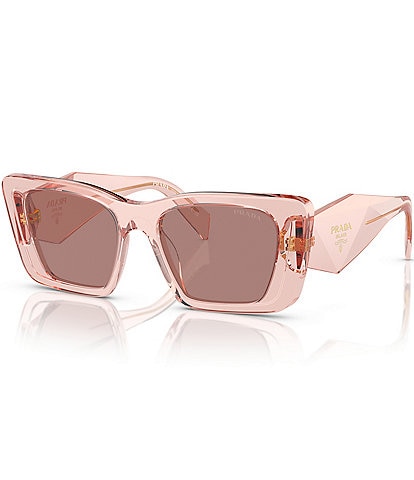 Prada Women's PR 08YS 51mm Transparent Butterfly Sunglasses