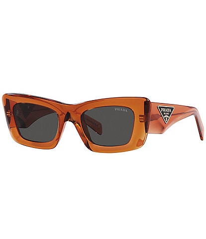 Prada Women's PR 13ZS 50mm Transparent Cat Eye Sunglasses